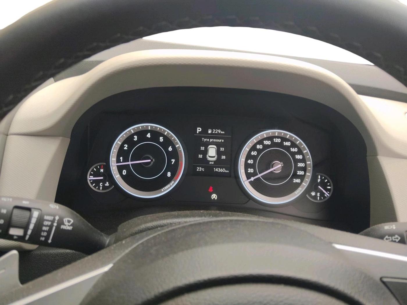 2023 Hyundai Creta SX IVT 1.5 PETROL, Petrol, Automatic, 14,366 km, interior