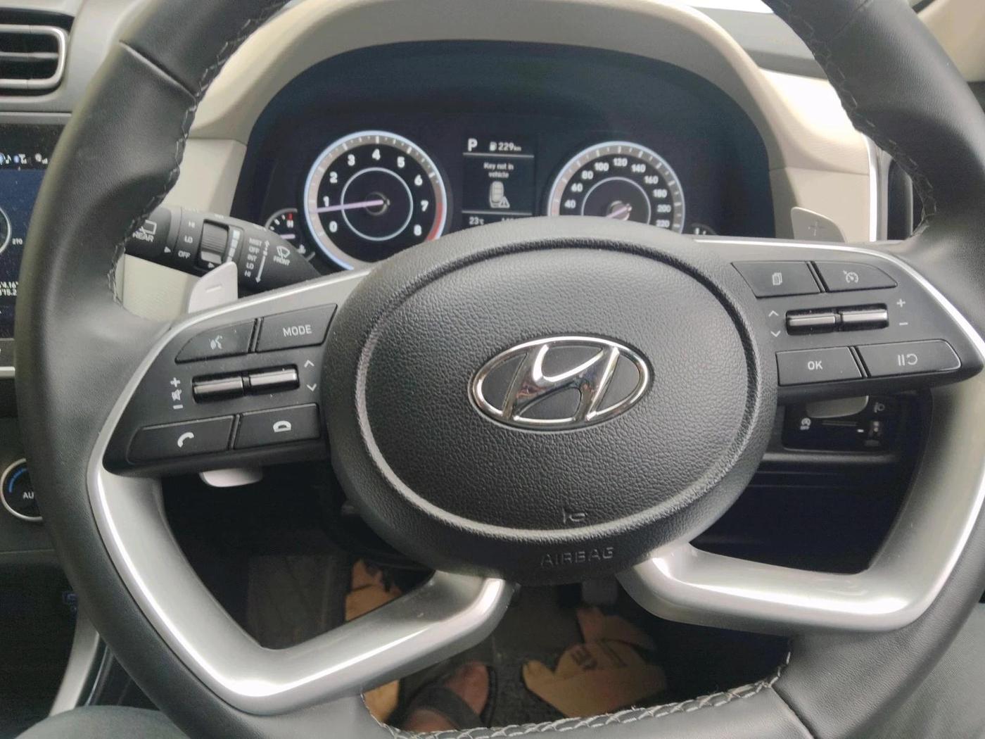 2023 Hyundai Creta SX IVT 1.5 PETROL, Petrol, Automatic, 14,366 km, interior