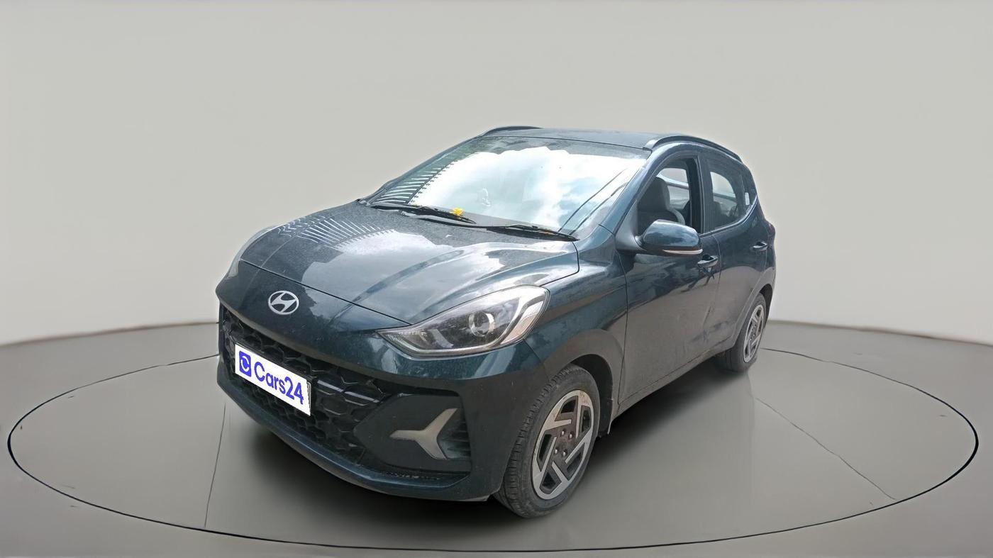 2023 Hyundai GRAND I10 NIOS SPORTZ AMT 1.2 KAPPA VTVT, Petrol, Automatic, 27,612 km, exterior