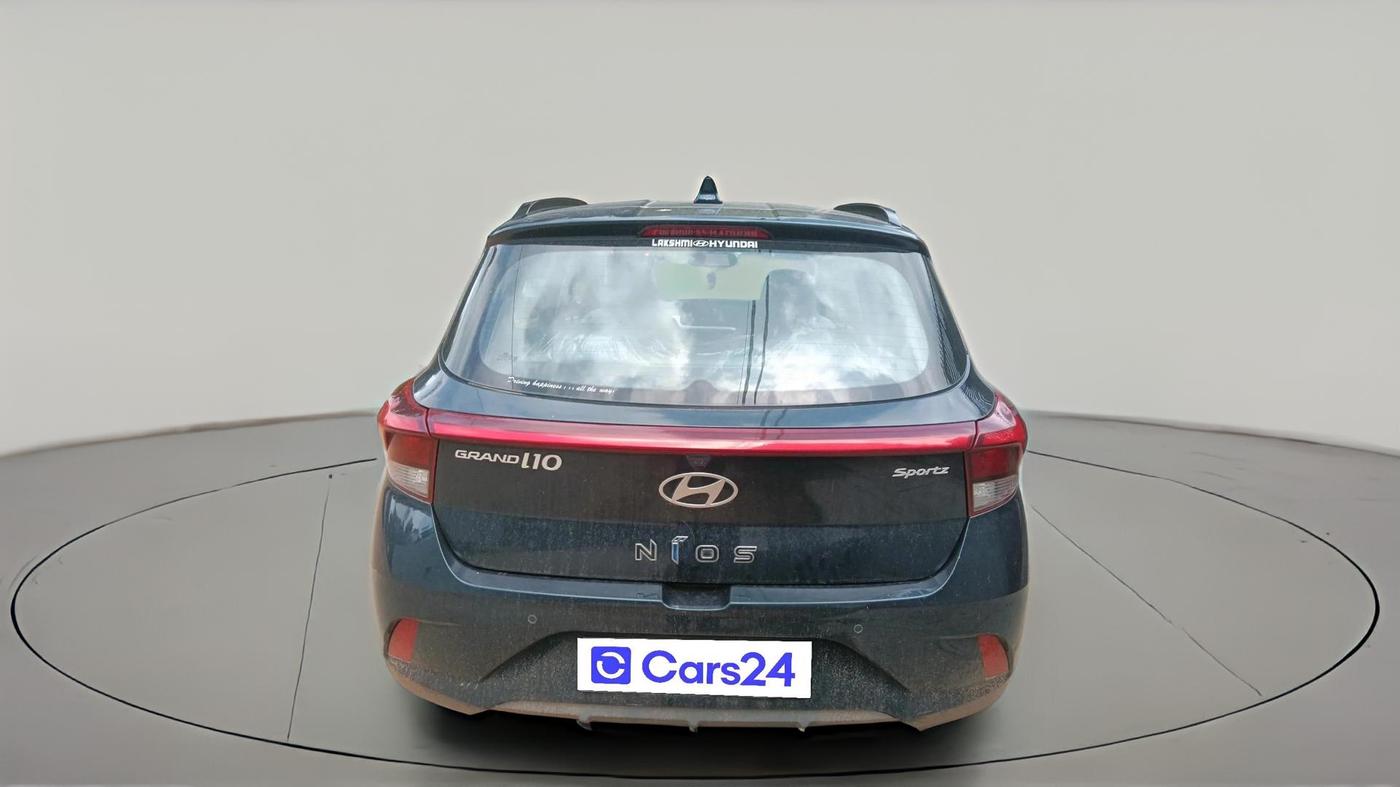 2023 Hyundai GRAND I10 NIOS SPORTZ AMT 1.2 KAPPA VTVT, Petrol, Automatic, 27,612 km, exterior