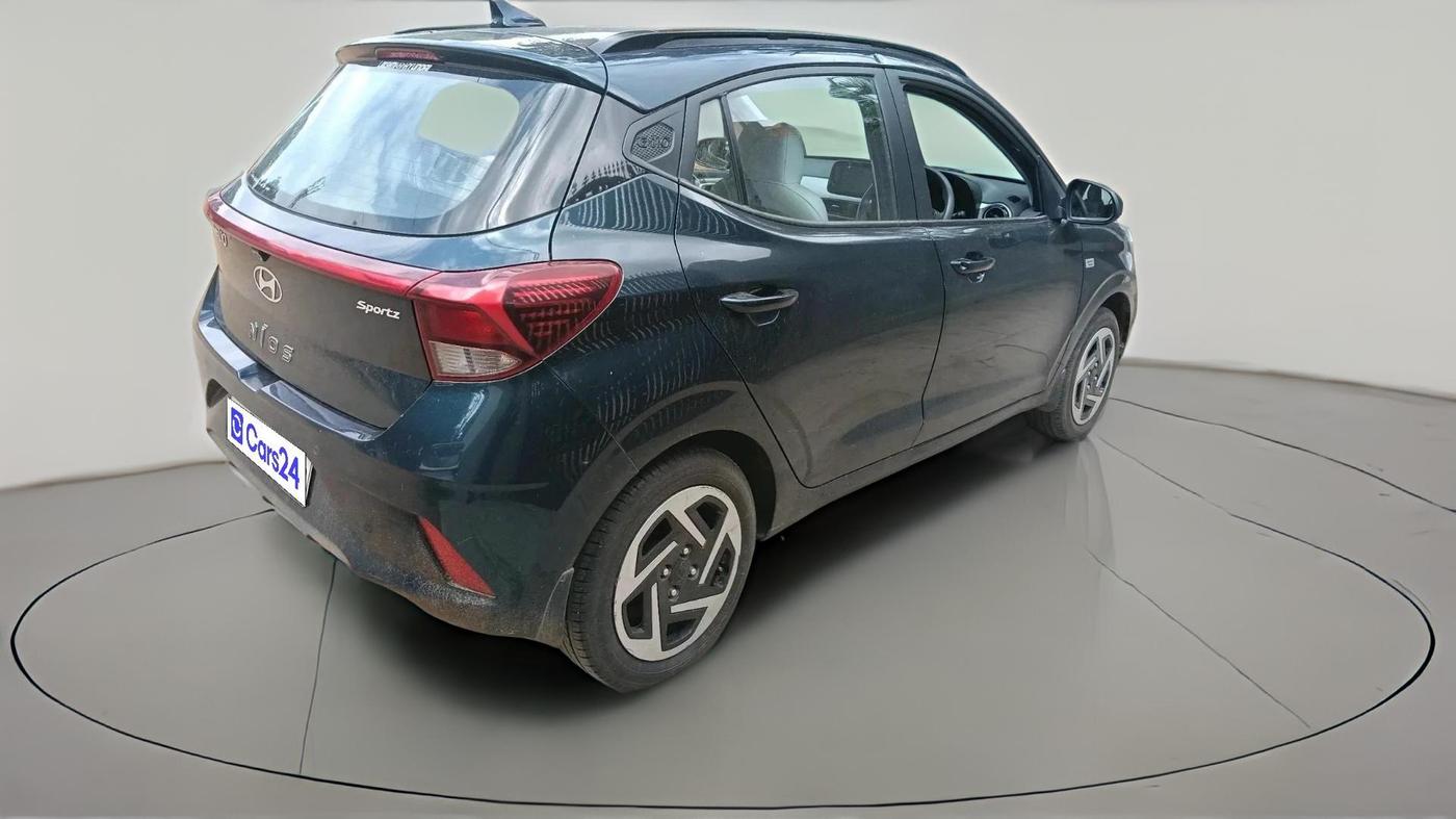 2023 Hyundai GRAND I10 NIOS SPORTZ AMT 1.2 KAPPA VTVT, Petrol, Automatic, 27,612 km, exterior