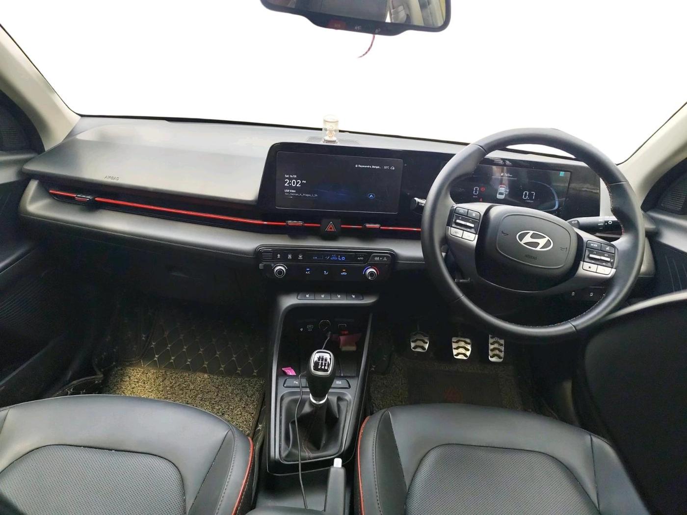 2023 Hyundai Verna SX (O) 1.5 TURBO PETROL MT, Petrol, Manual, 14,699 km, interior