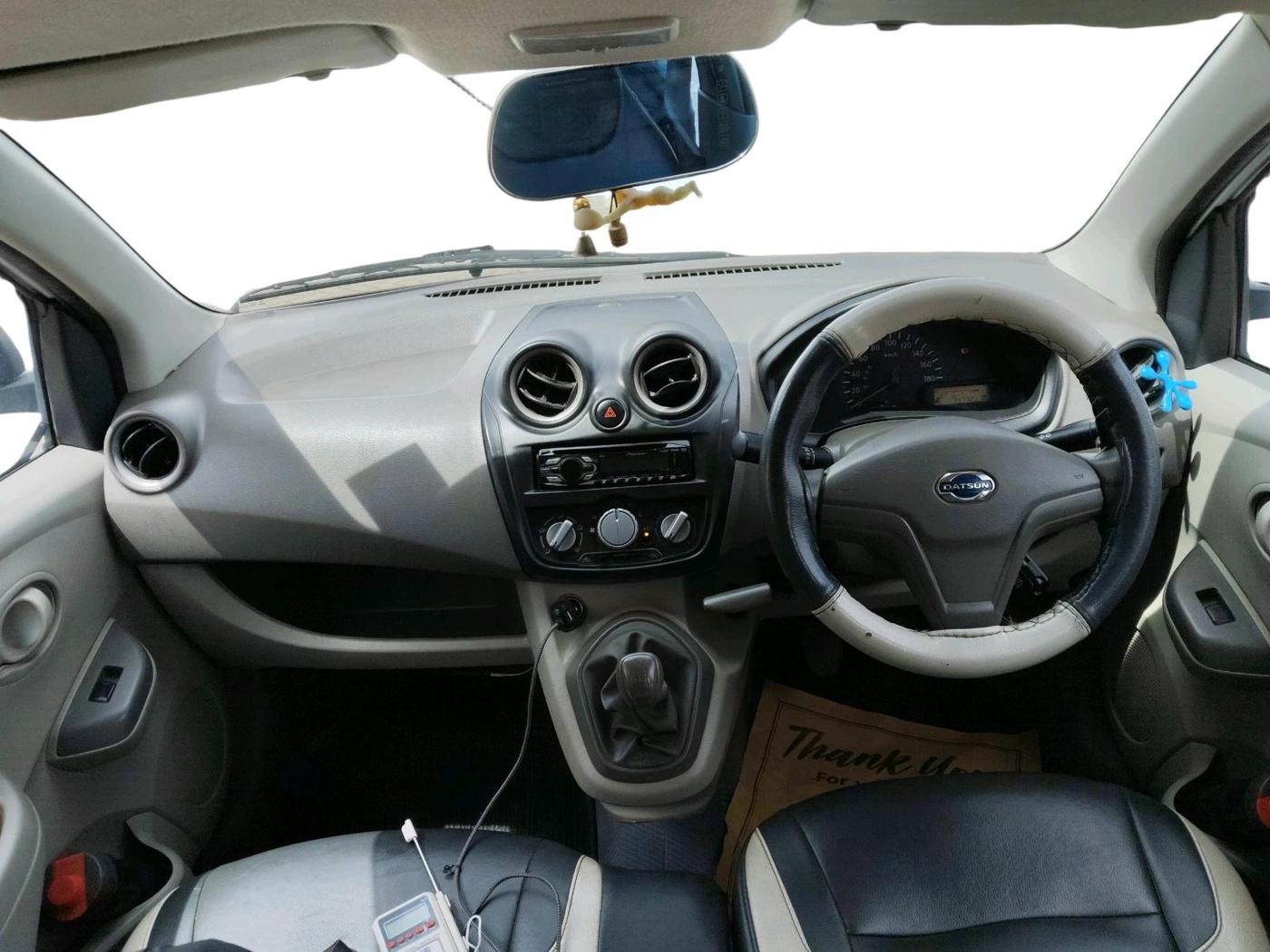 2015 Datsun Go Plus T, Petrol, Manual, 74,772 km, interior
