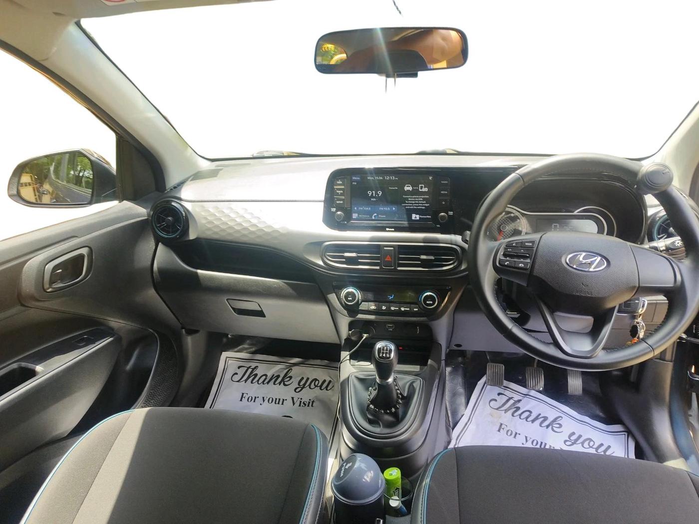 2021 Hyundai GRAND I10 NIOS SPORTZ 1.2 KAPPA VTVT DUAL TONE, Petrol, Manual, 51,335 km, interior