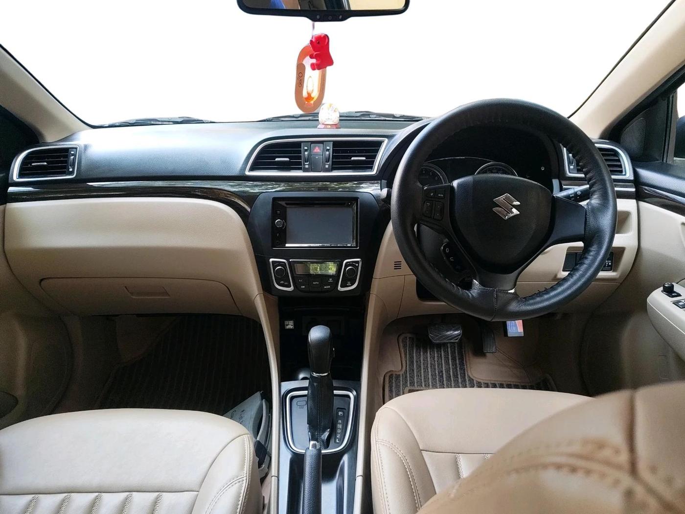 2018 Maruti Ciaz ZETA 1.4  AT PETROL, Petrol, Automatic, 21,167 km, interior