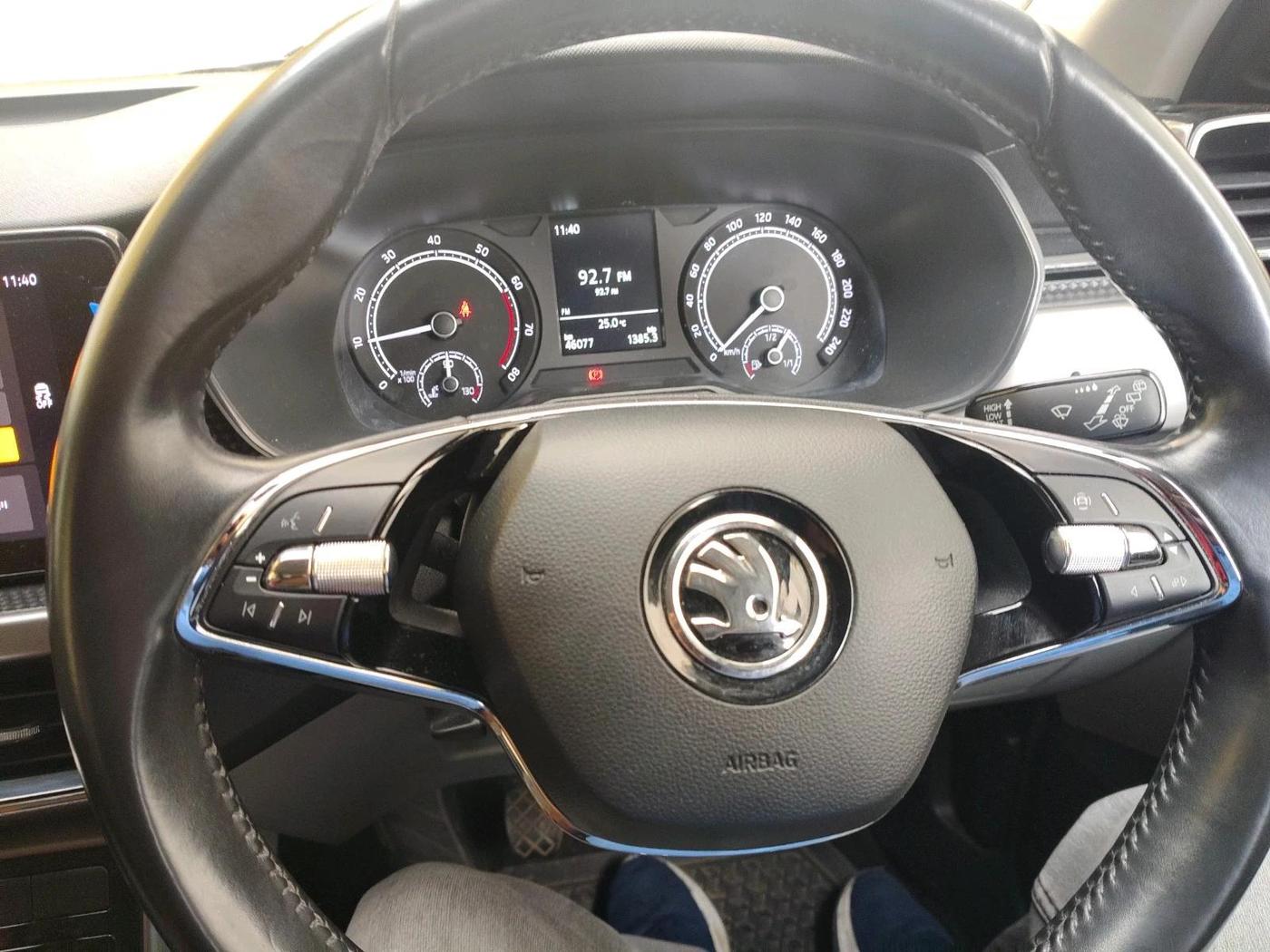 2021 Skoda KUSHAQ AMBITION 1.0L TSI MT, Petrol, Manual, 46,077 km, interior