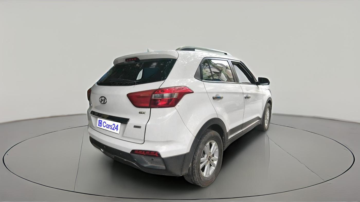 2016 Hyundai Creta SX 1.6 DIESEL, Diesel, Manual, 1,90,452 km, exterior