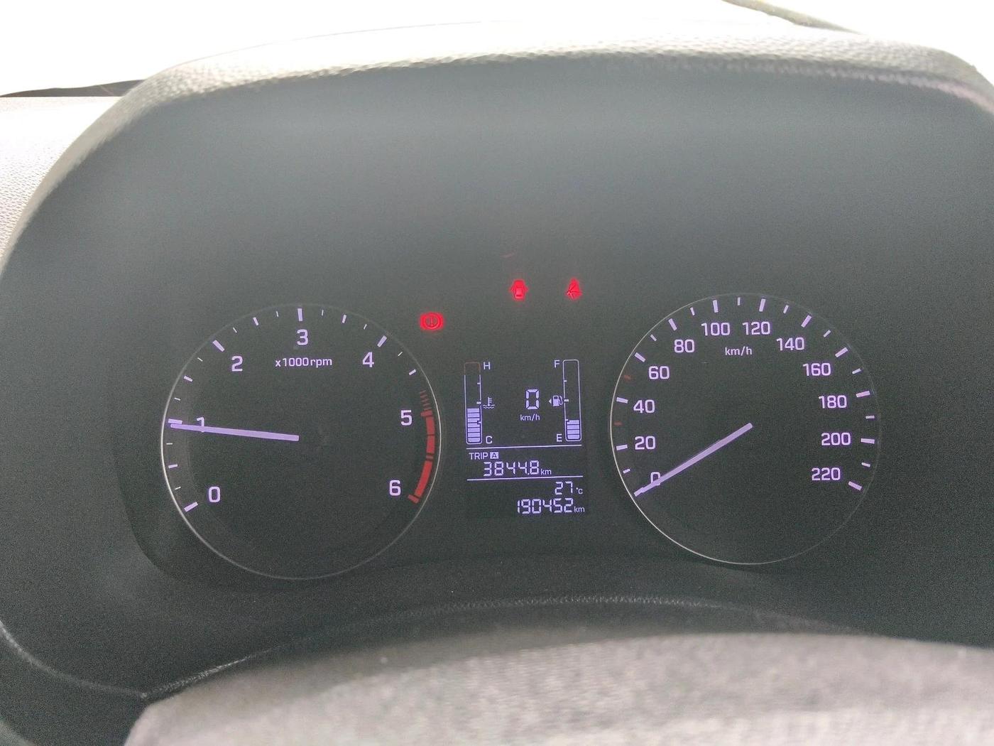 2016 Hyundai Creta SX 1.6 DIESEL, Diesel, Manual, 1,90,452 km, interior
