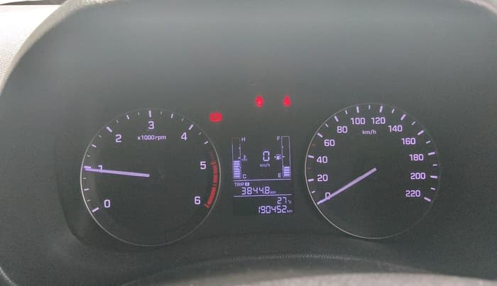 2016 Hyundai Creta SX 1.6 DIESEL, Diesel, Manual, 1,90,452 km, interior