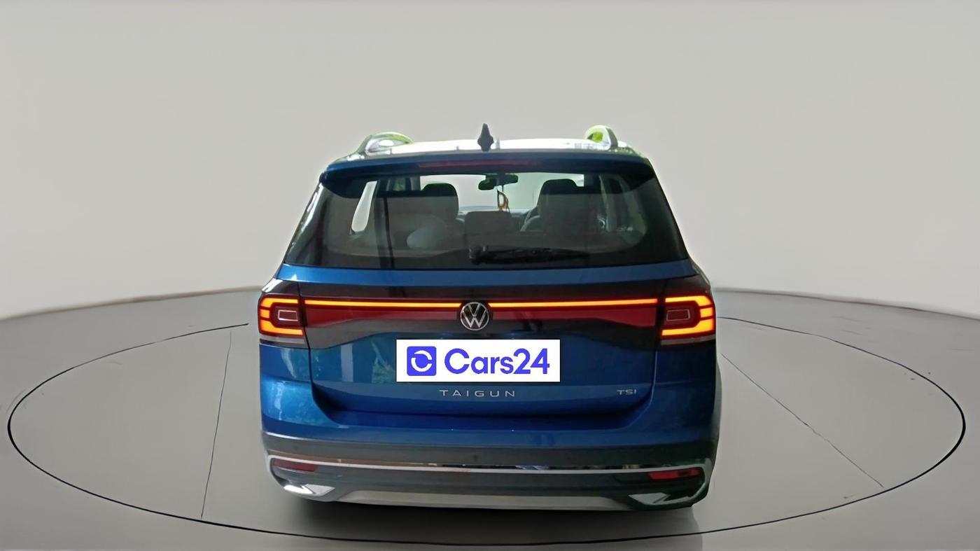 2022 Volkswagen TAIGUN TOPLINE 1.0 TSI AT, Petrol, Automatic, 21,549 km, exterior