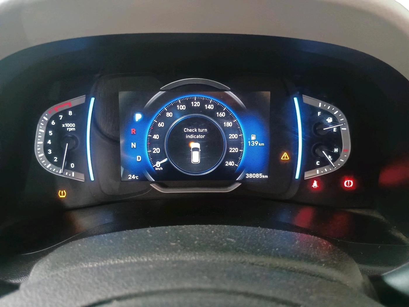 2020 Hyundai Creta SX (O) IVT 1.5 PETROL, Petrol, Automatic, 38,085 km, interior