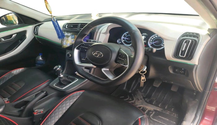 2022 Hyundai Creta E 1.5 DIESEL, Diesel, Manual, 1,23,741 km, interior