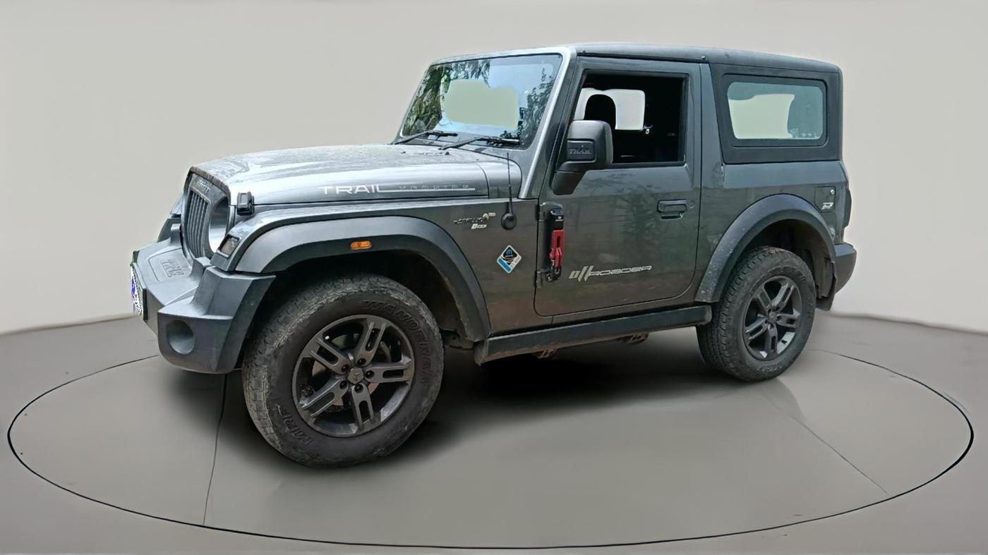 2023 Mahindra Thar LX P 2WD AT HT, Petrol, Automatic, 14,239 km, exterior