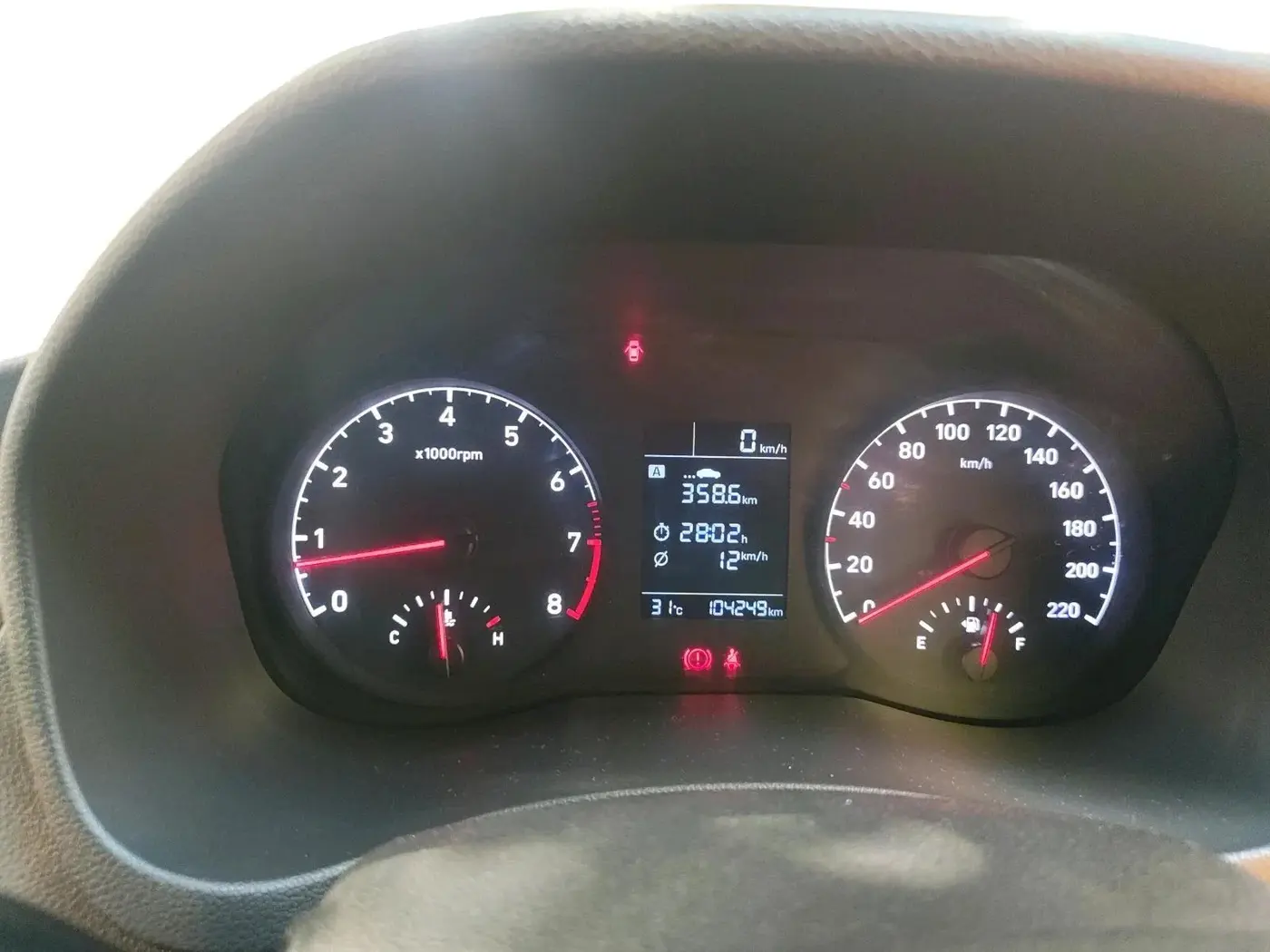 2018 Hyundai Verna 1.6 VTVT SX, Petrol, Manual, 1,04,249 km, interior
