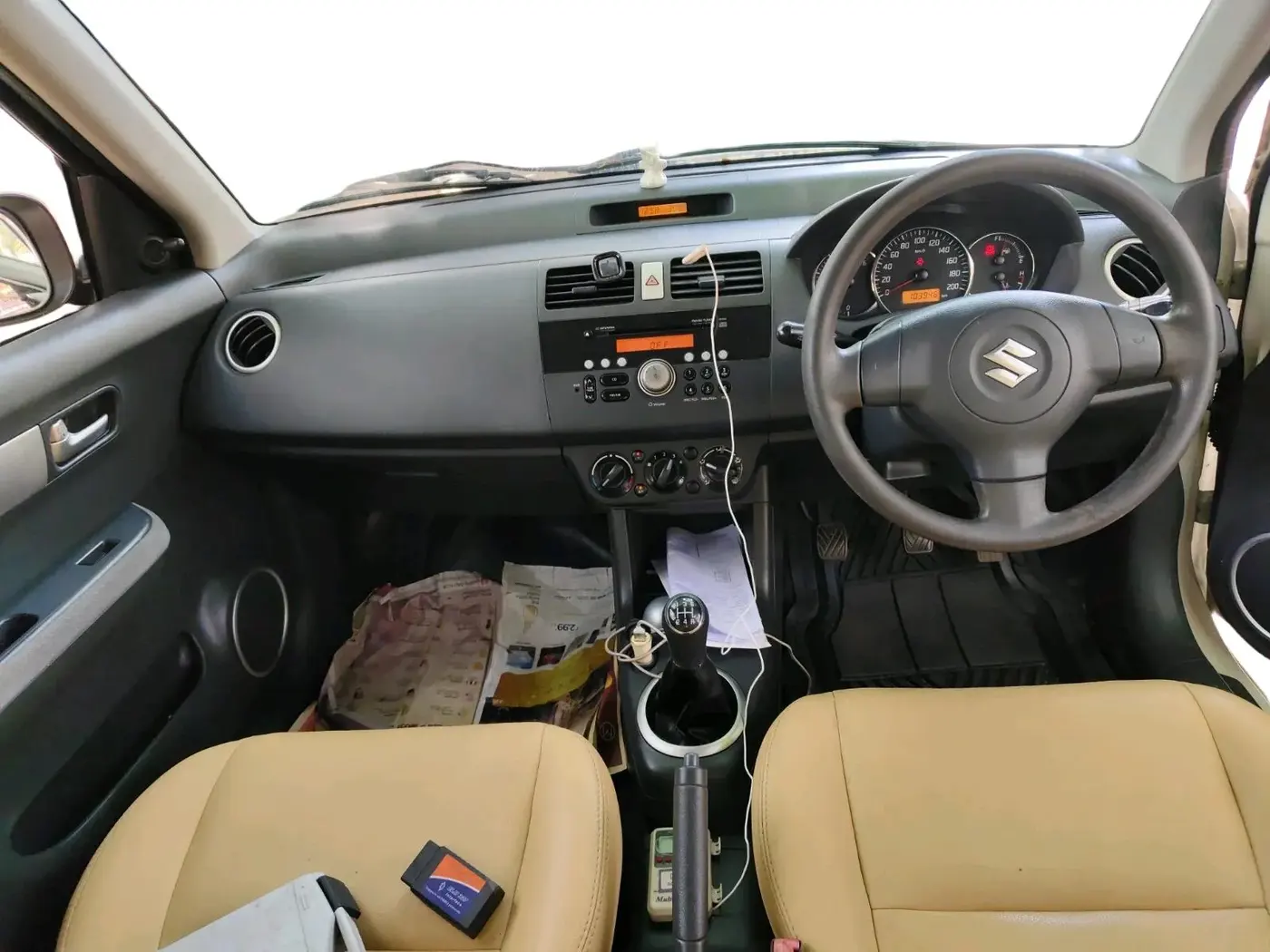2010 Maruti Swift Dzire VDI, Diesel, Manual, 1,03,946 km, interior