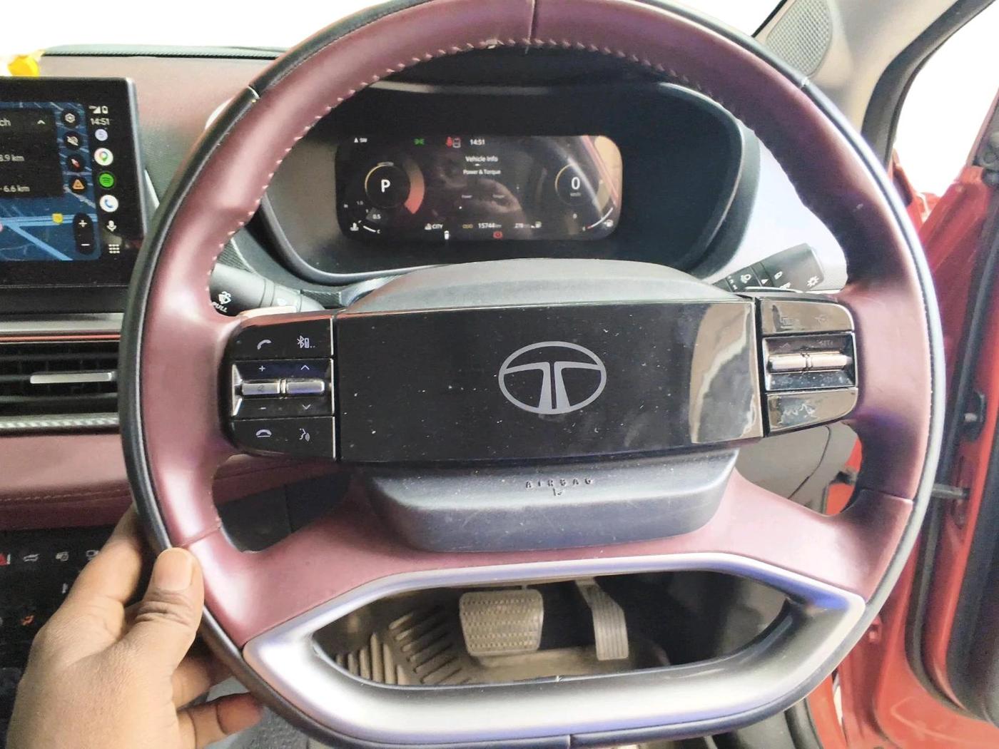2024 Tata Curvv Accomplished S 1.2 Petrol 7DCA, Petrol, Automatic, 15,744 km, interior