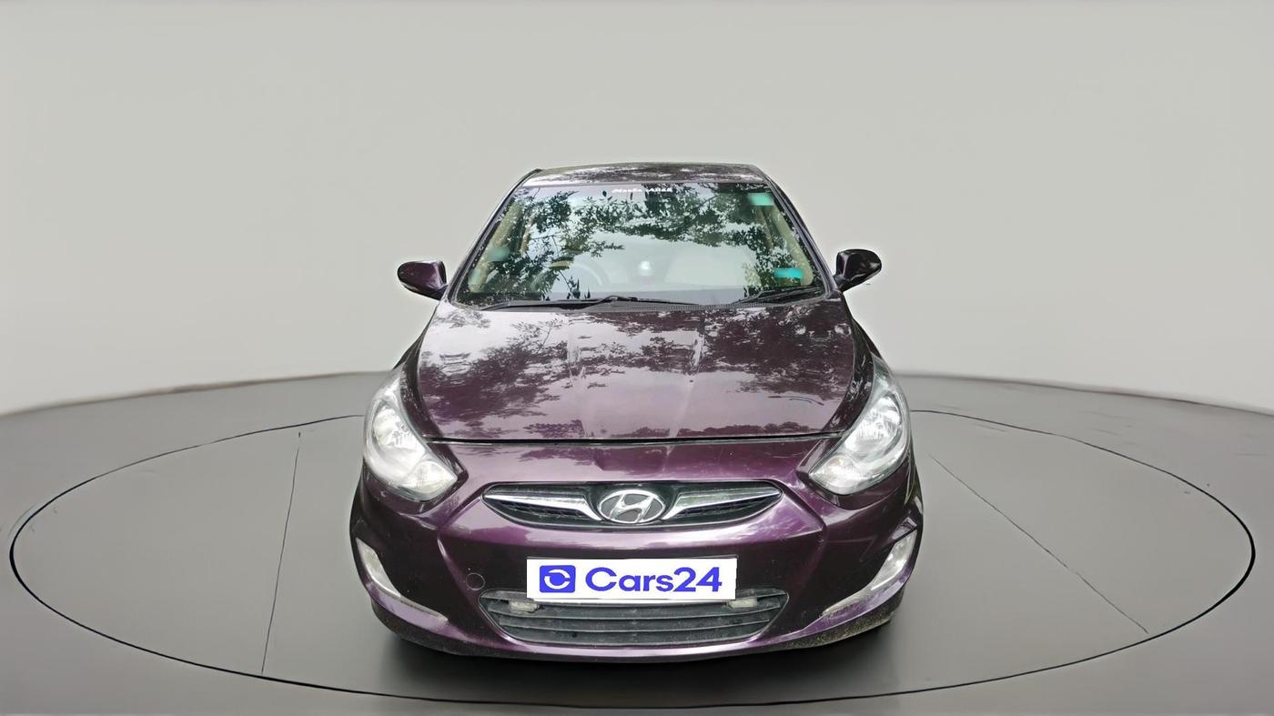 2012 Hyundai Verna FLUIDIC 1.6 VTVT SX, CNG, Manual, 1,58,574 km, exterior