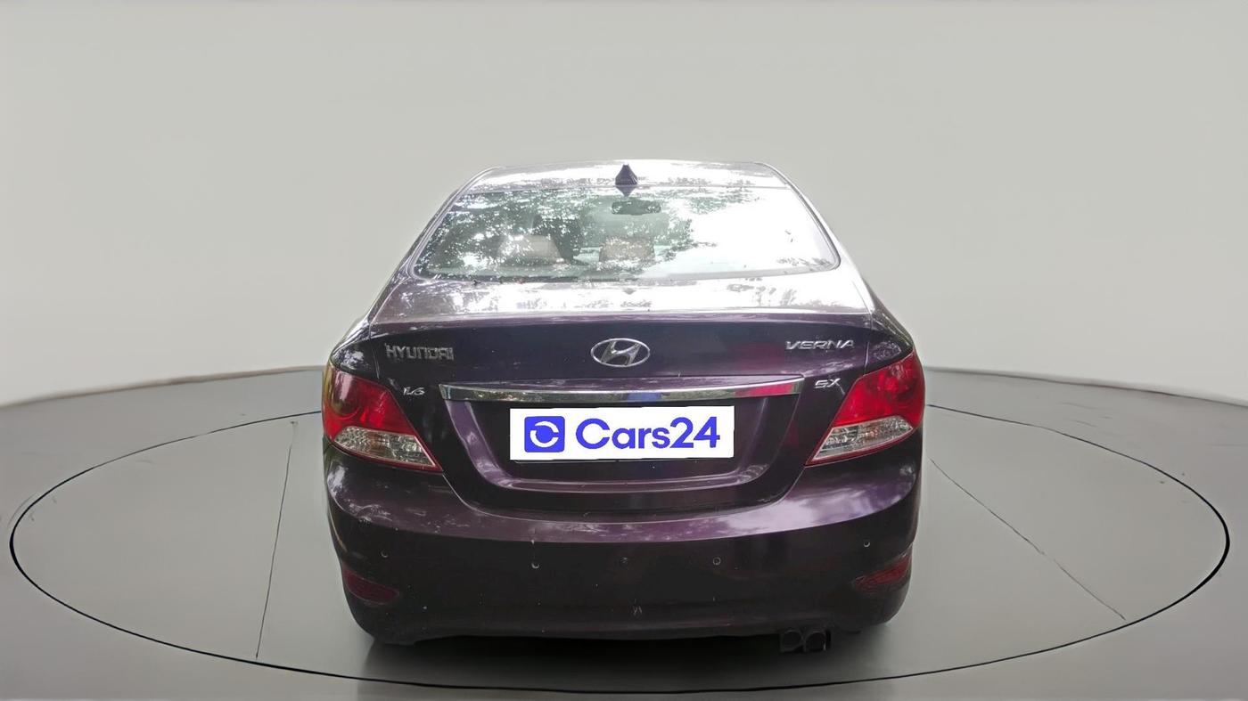 2012 Hyundai Verna FLUIDIC 1.6 VTVT SX, CNG, Manual, 1,58,574 km, exterior