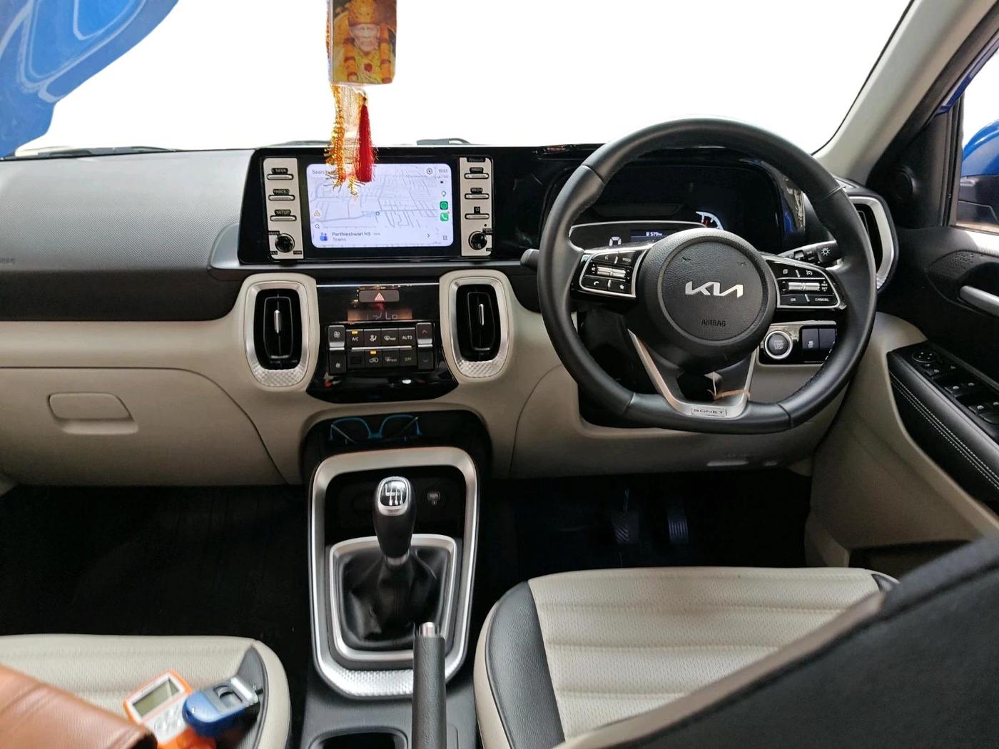 2021 KIA SONET HTX 1.0 IMT, Petrol, Manual, 29,087 km, interior