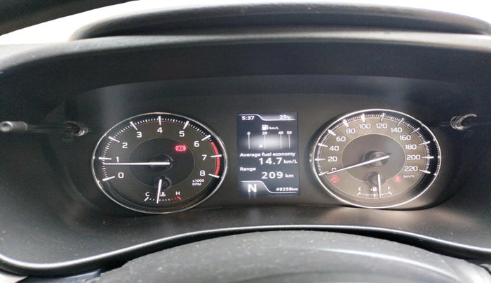 2022 Maruti Baleno ALPHA 1.2 AGS, Petrol, Automatic, 49,258 km, interior