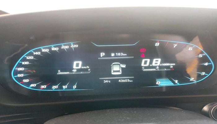 2020 Hyundai NEW I20 ASTA (O) 1.0 TURBO GDI DCT, Petrol, Automatic, 43,603 km, interior