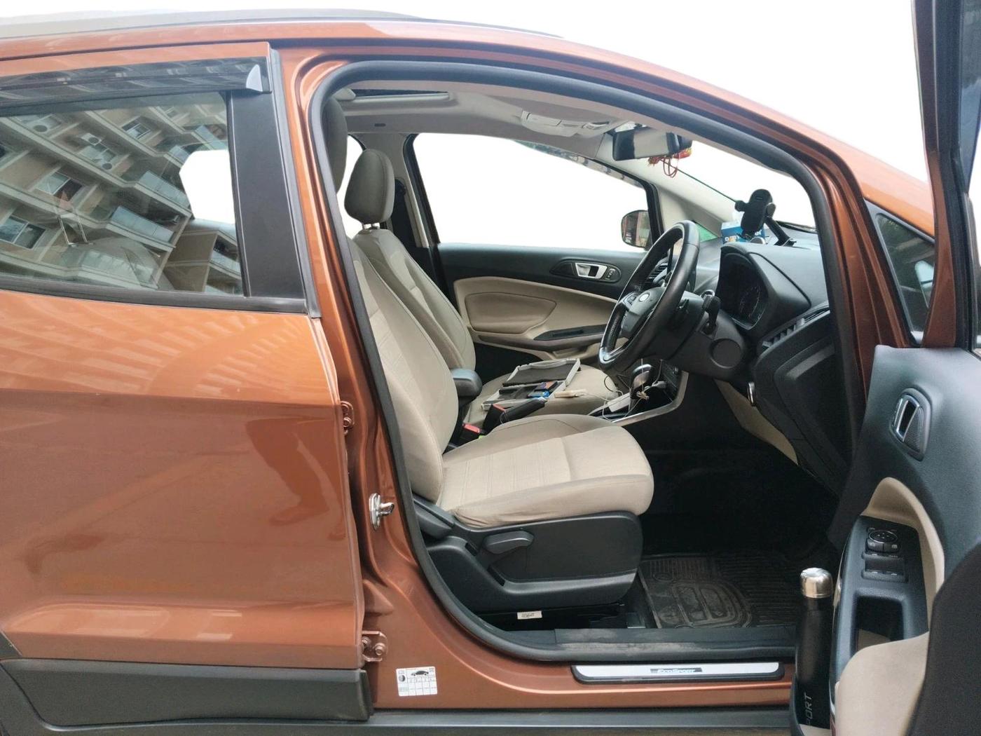2019 Ford Ecosport TITANIUM + 1.5L PETROL AT, Petrol, Automatic, 25,208 km, interior