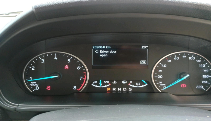 2019 Ford Ecosport TITANIUM + 1.5L PETROL AT, Petrol, Automatic, 25,208 km, interior