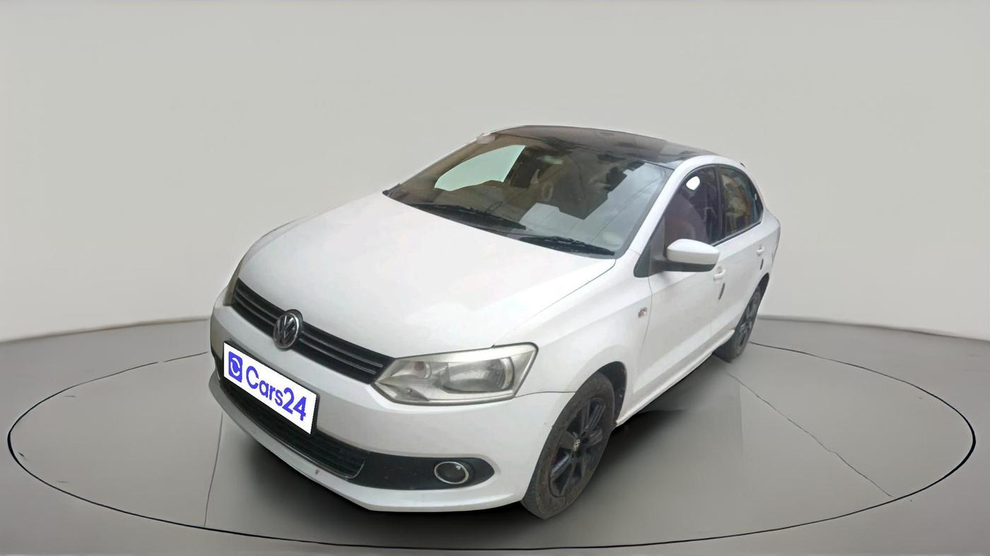 2010 Volkswagen Vento HIGHLINE PETROL AT, Petrol, Automatic, 1,04,137 km, exterior
