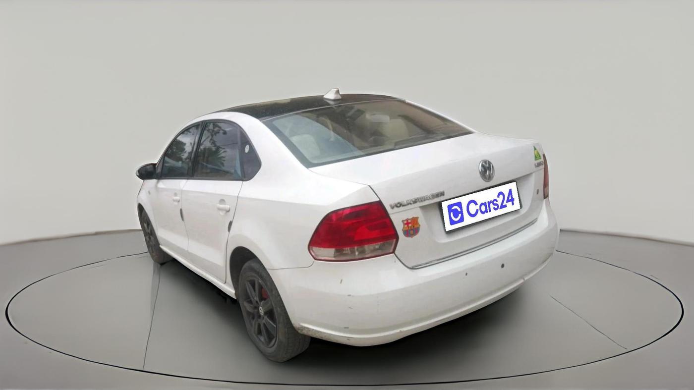 2010 Volkswagen Vento HIGHLINE PETROL AT, Petrol, Automatic, 1,04,137 km, exterior