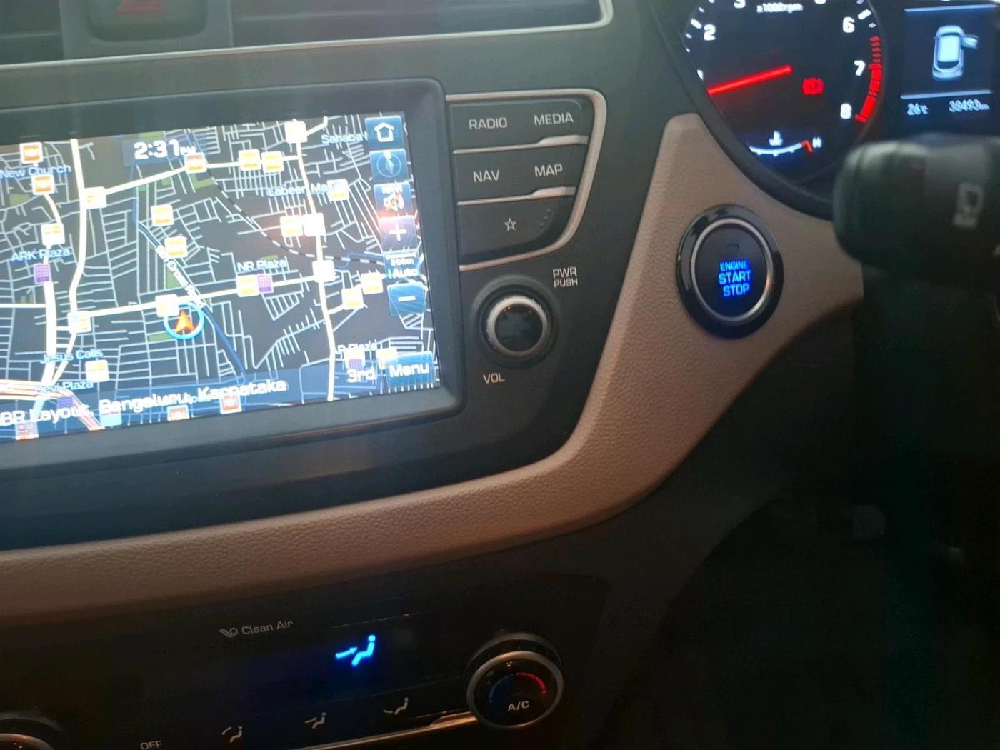 2018 Hyundai Elite i20 ASTA 1.2 (O), Petrol, Manual, 38,493 km, interior