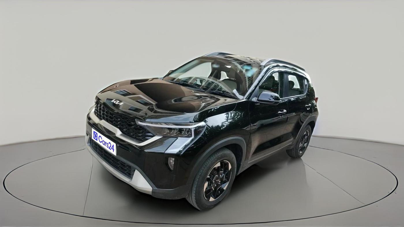 2025 KIA SONET HTX 1.0 TURBO PETROL IMT, Petrol, Manual, 8,310 km, exterior