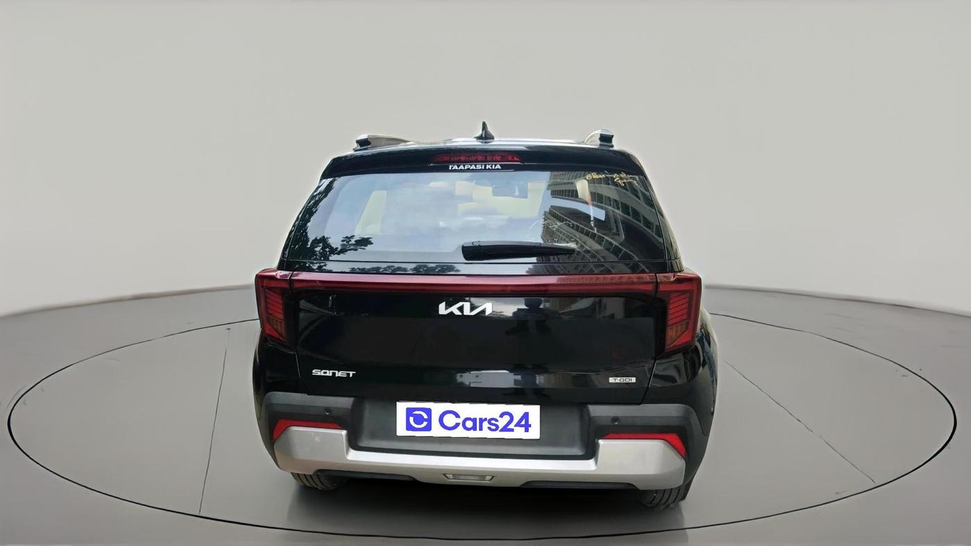2025 KIA SONET HTX 1.0 TURBO PETROL IMT, Petrol, Manual, 8,310 km, exterior