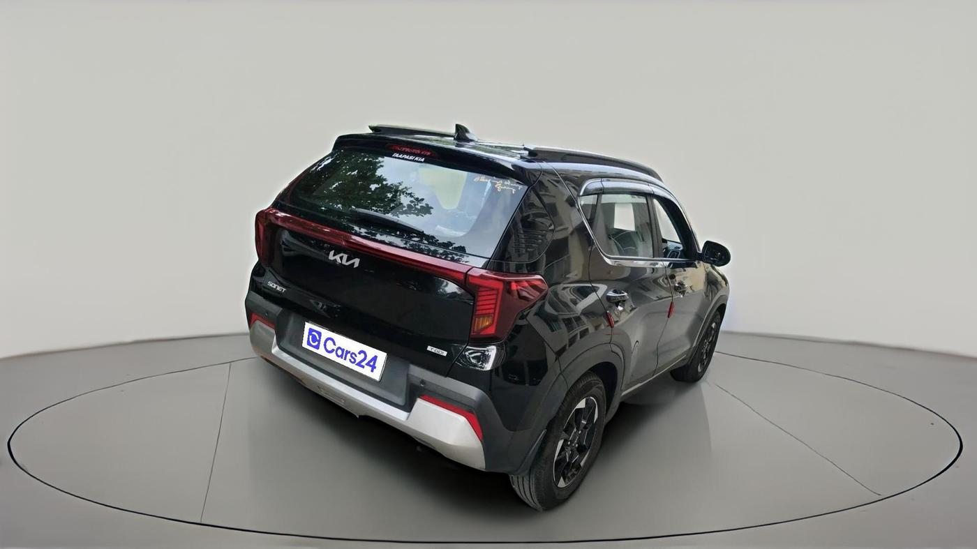 2025 KIA SONET HTX 1.0 TURBO PETROL IMT, Petrol, Manual, 8,310 km, exterior