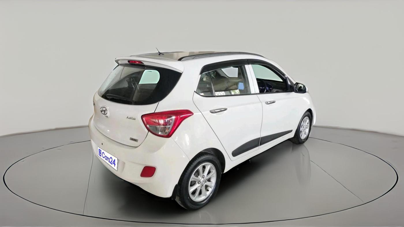 2015 Hyundai Grand i10 ASTA AT 1.2 KAPPA VTVT, Petrol, Automatic, 63,711 km, exterior