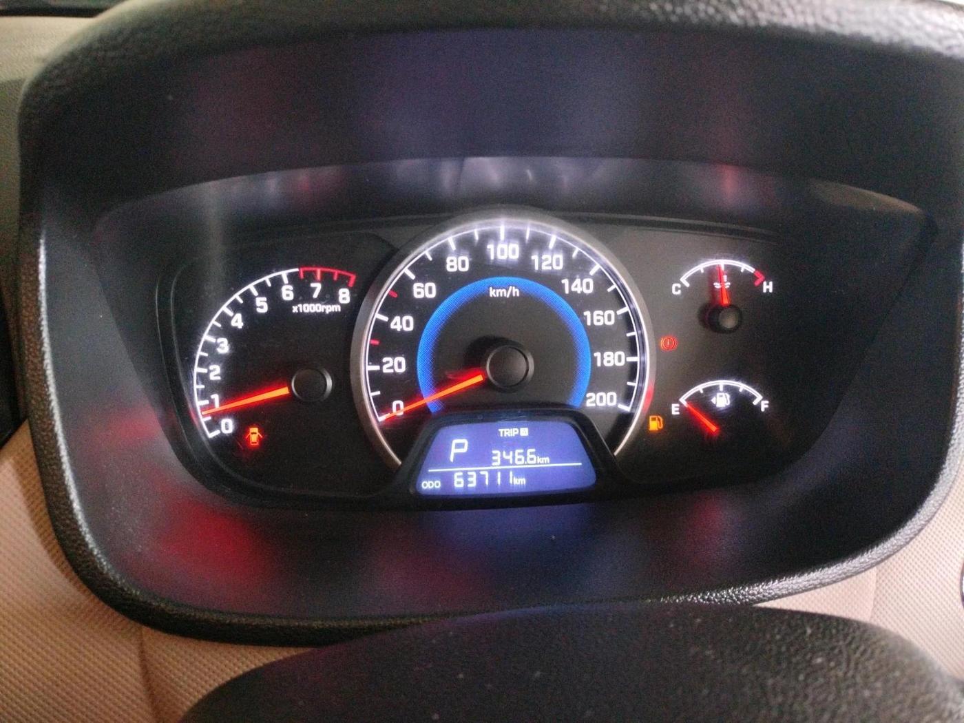 2015 Hyundai Grand i10 ASTA AT 1.2 KAPPA VTVT, Petrol, Automatic, 63,711 km, interior