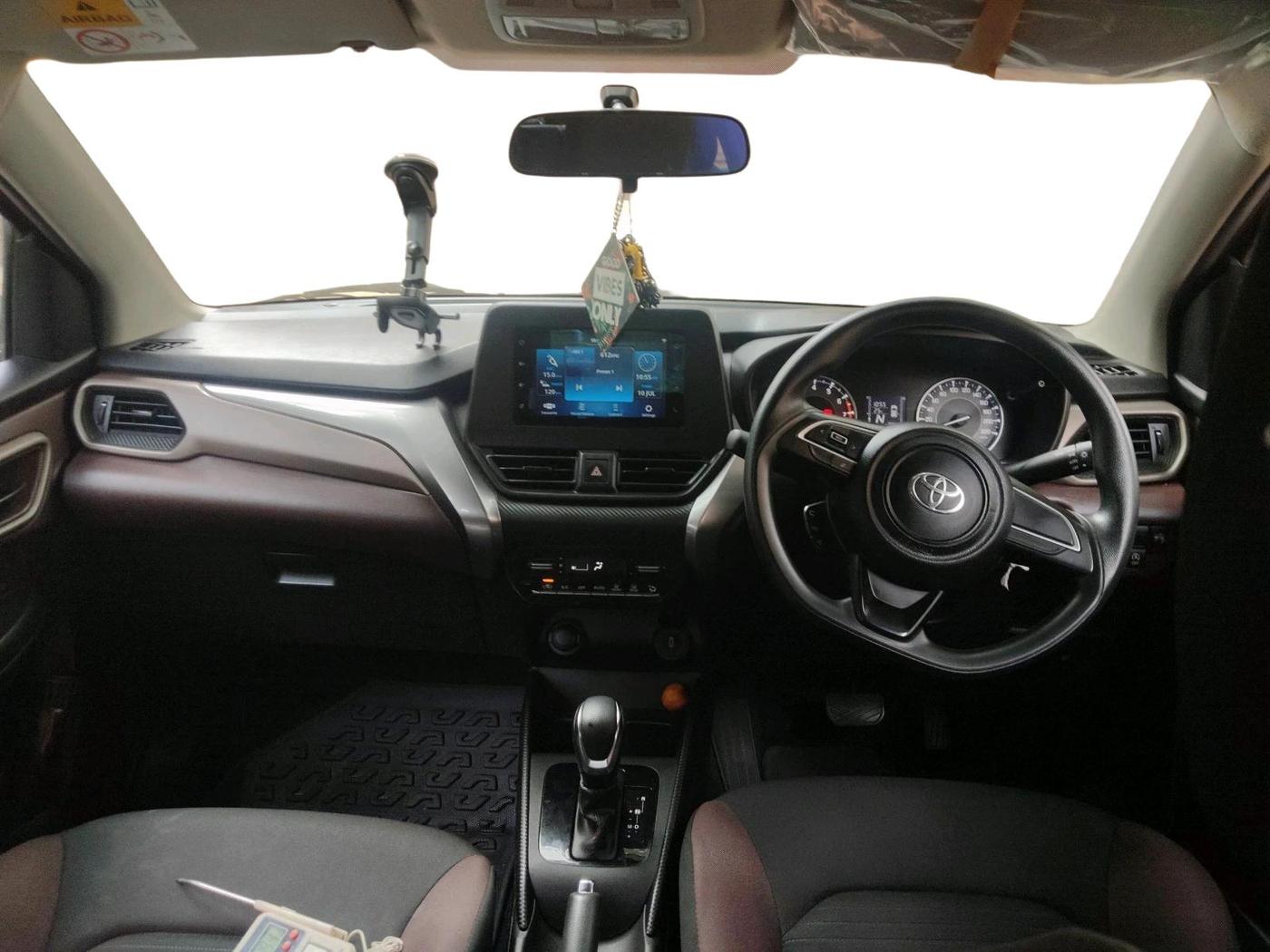 2024 Toyota Urban Cruiser Taisor S Plus 1.2 Petrol AMT, Petrol, Automatic, 17,355 km, interior
