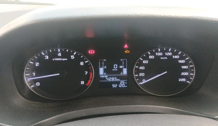 2016 Hyundai Creta SX PLUS 1.6 PETROL, CNG, Manual, 92,120 km, interior