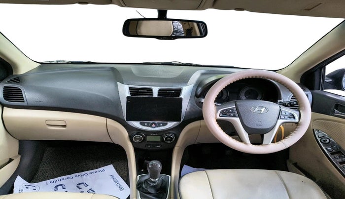 2013 Hyundai Verna FLUIDIC 1.6 VTVT SX, Petrol, Manual, 85,402 km, interior