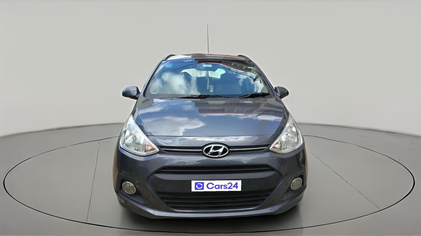 2014 Hyundai Grand i10 SPORTZ AT 1.2 KAPPA VTVT, Petrol, Automatic, 1,32,830 km, exterior