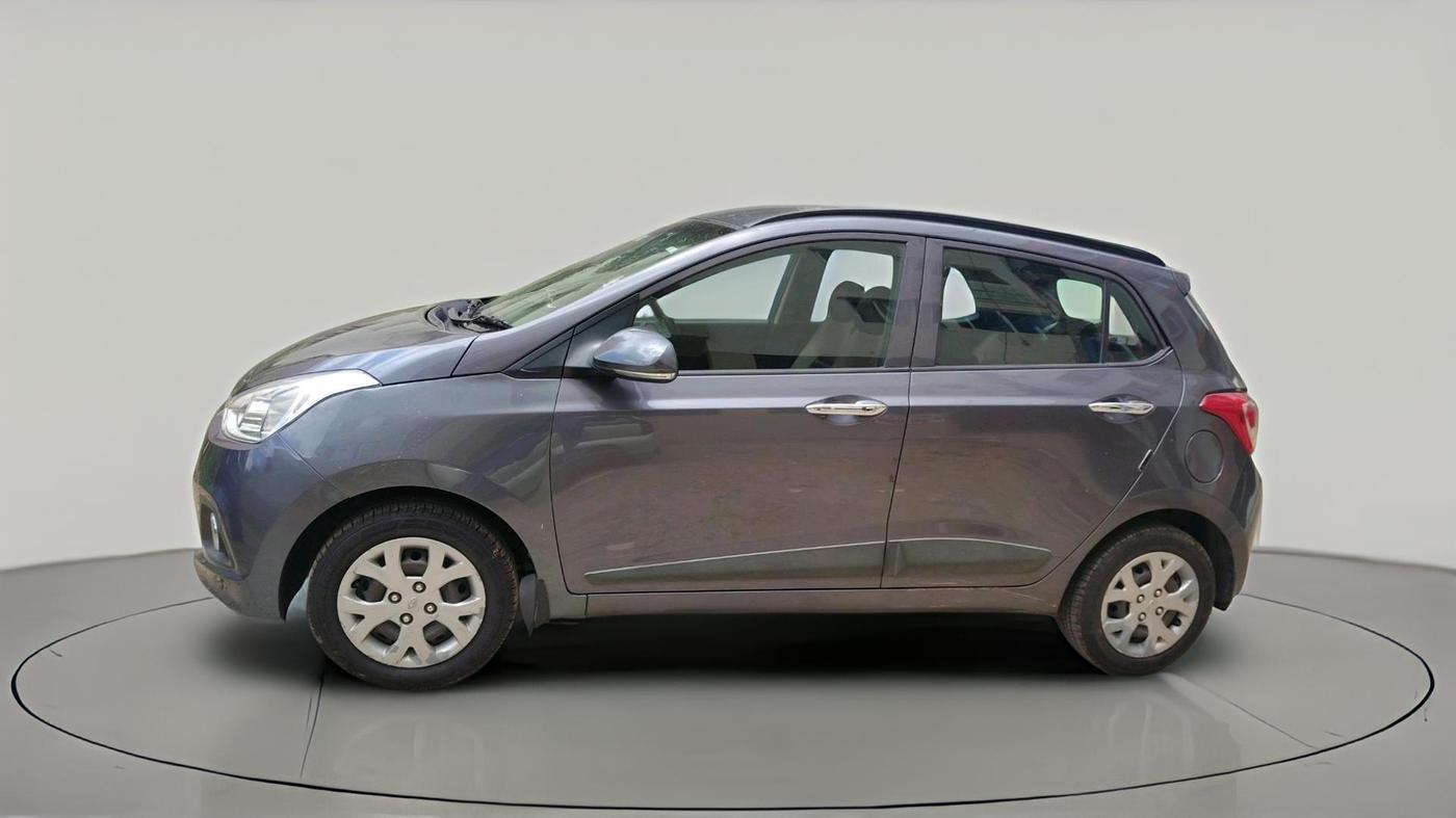 2014 Hyundai Grand i10 SPORTZ AT 1.2 KAPPA VTVT, Petrol, Automatic, 1,32,830 km, exterior