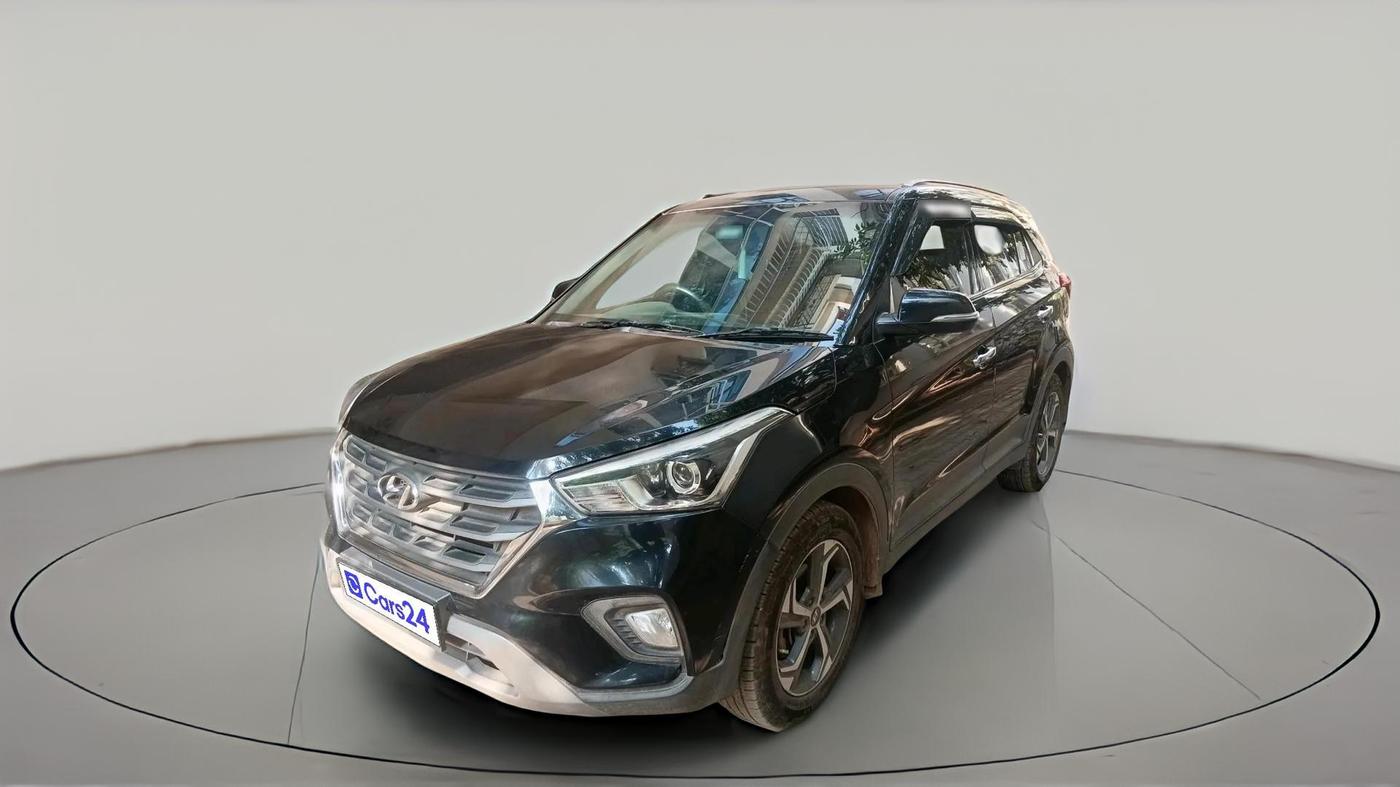 2018 Hyundai Creta SX AT 1.6 PETROL, Petrol, Automatic, 84,054 km, exterior