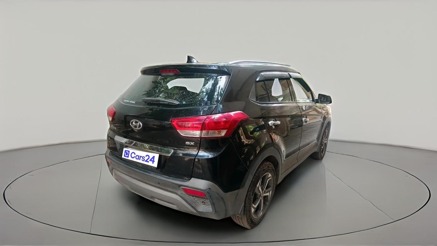 2018 Hyundai Creta SX AT 1.6 PETROL, Petrol, Automatic, 84,054 km, exterior