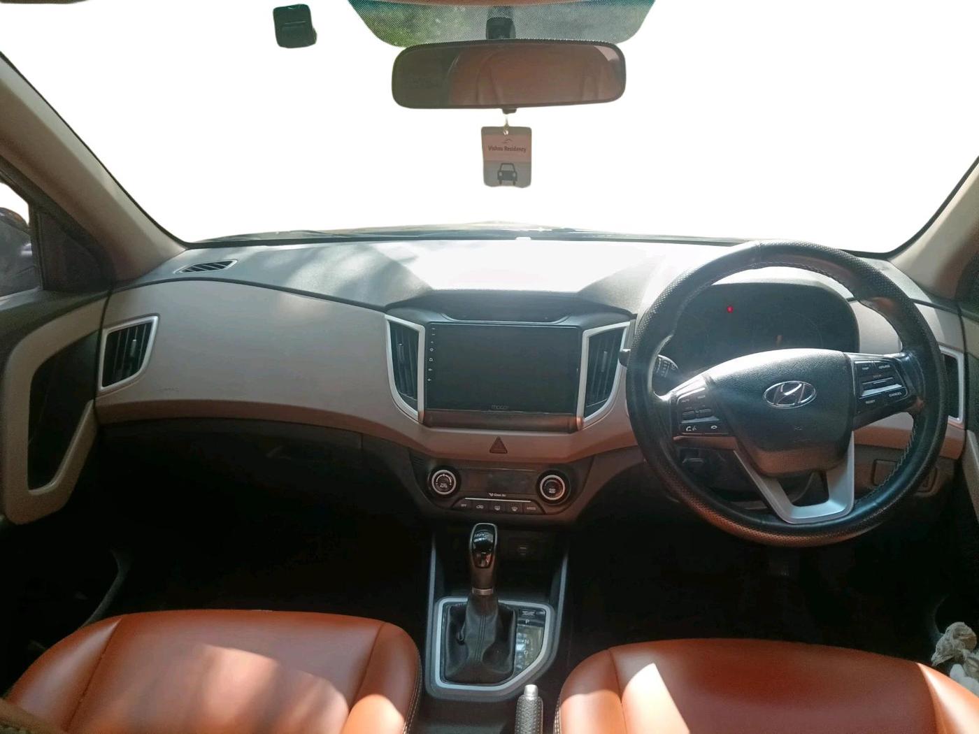 2018 Hyundai Creta SX AT 1.6 PETROL, Petrol, Automatic, 84,054 km, interior