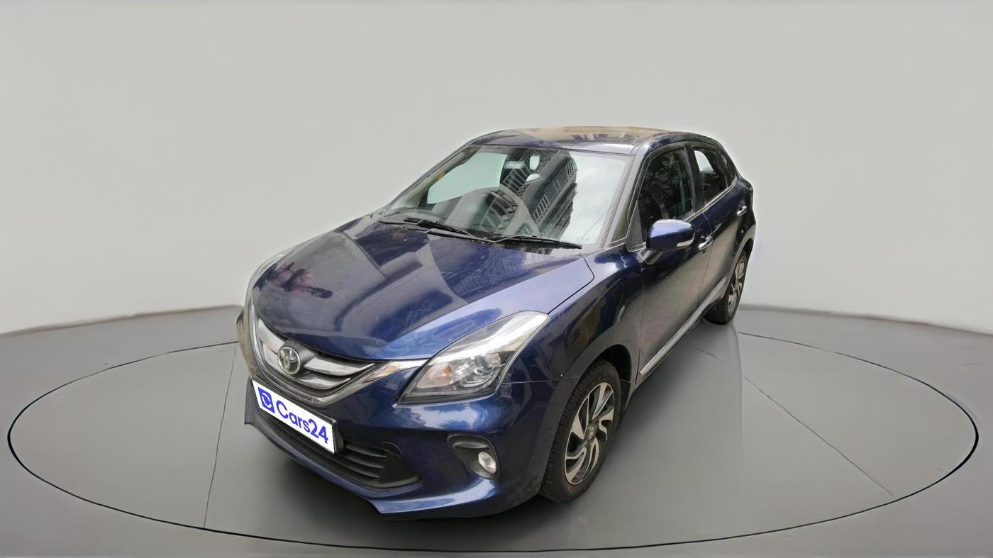 2019 Toyota Glanza V CVT, Petrol, Automatic, 77,660 km, exterior