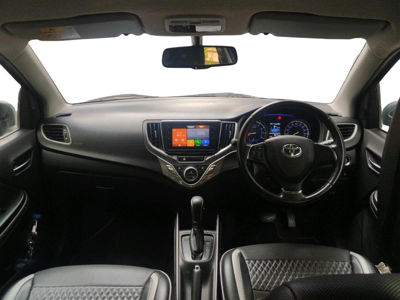 2019 Toyota Glanza V CVT, Petrol, Automatic, 77,660 km, interior