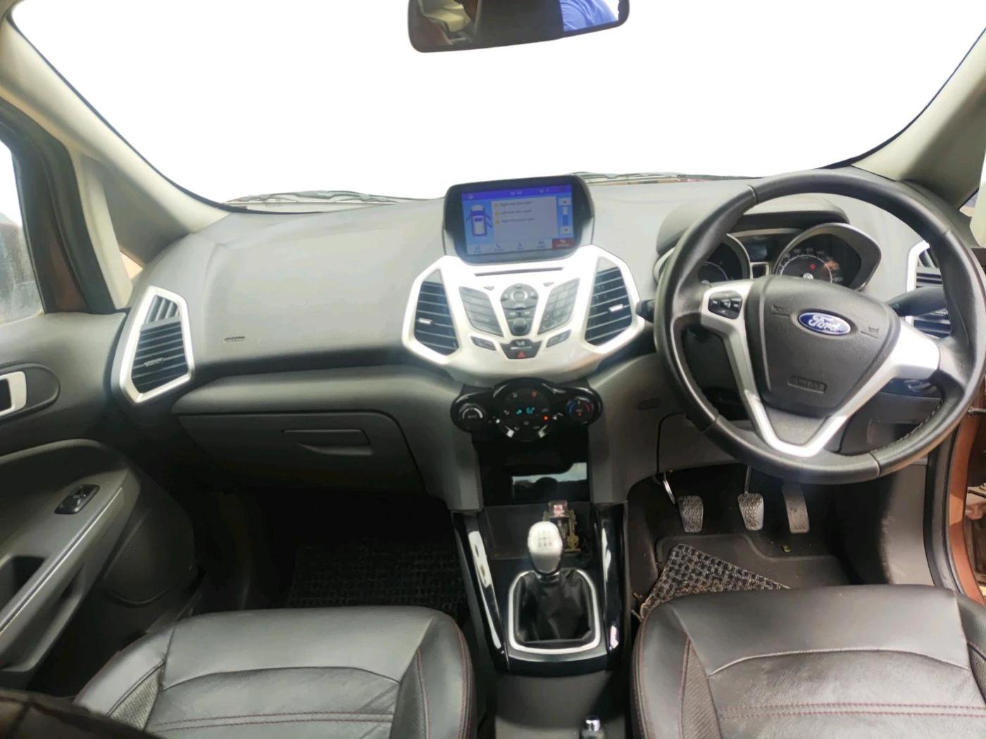 2017 Ford Ecosport TITANIUM+ 1.5L DIESEL, Diesel, Manual, 63,751 km, interior
