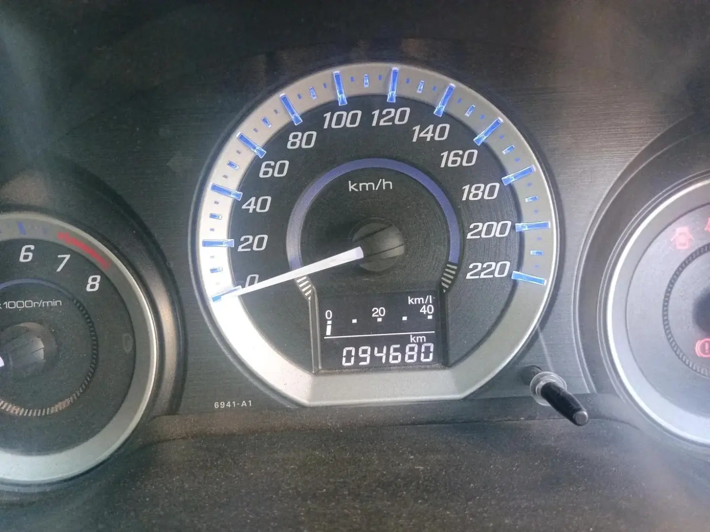 2012 Honda City 1.5L I-VTEC V MT, CNG, Manual, 94,680 km, interior