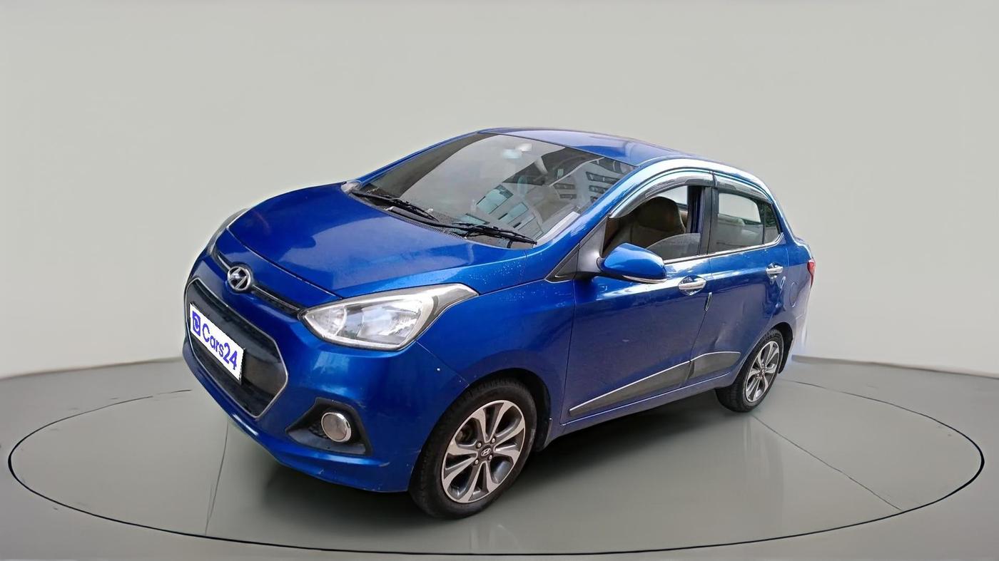 2015 Hyundai Xcent SX AT 1.2 (O), Petrol, Automatic, 72,027 km, exterior