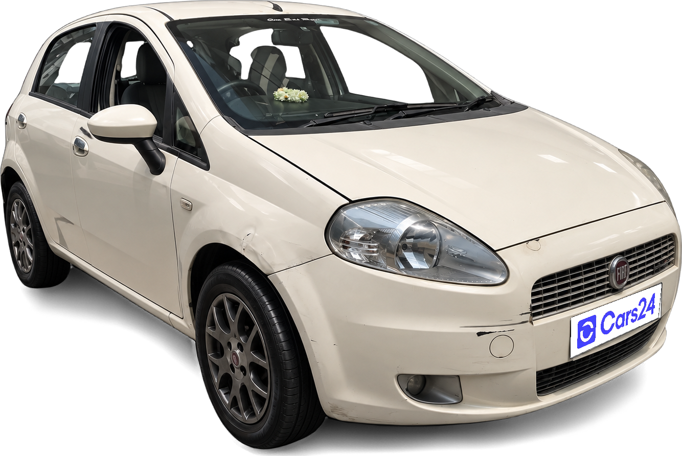 2011 Fiat Grand Punto - Hatchback - Diesel - Manual - ₹1.20 lakh