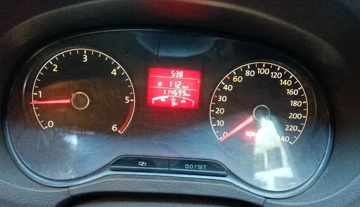2012 Volkswagen Vento HIGHLINE DIESEL 1.6, Diesel, Manual, 1,14,699 km, interior